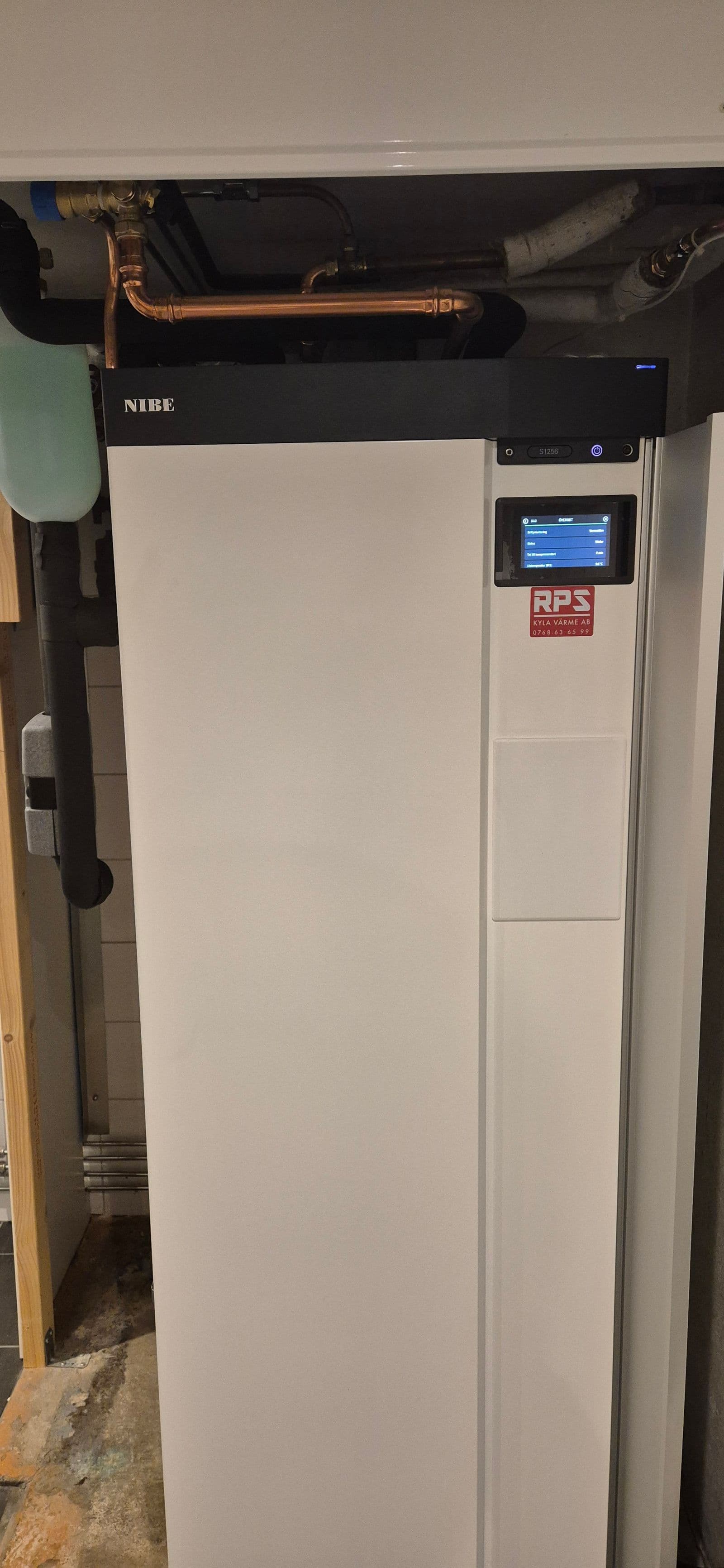Värmepump installation av RPS Kyla Värme AB